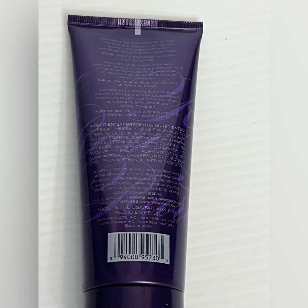 AVON RARE AMETHYST BODY LOTION - Picture 3 of 5